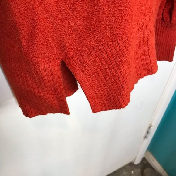 Antropologie oversized amazingly soft beautiful balloon sleeveless turtleneck - Picture 6 of 7